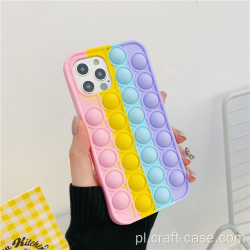 Silikonowe etui 3D Rainbow do iPhone&#39;a 11